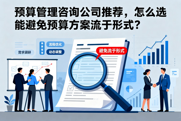 預算管理咨詢公司推薦，怎么選能避免預算方案流于形式？