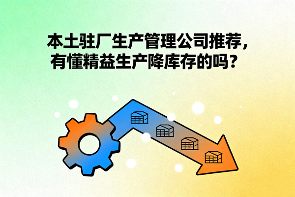 本土駐廠生產管理公司推薦，有懂精益生產降庫存的嗎？