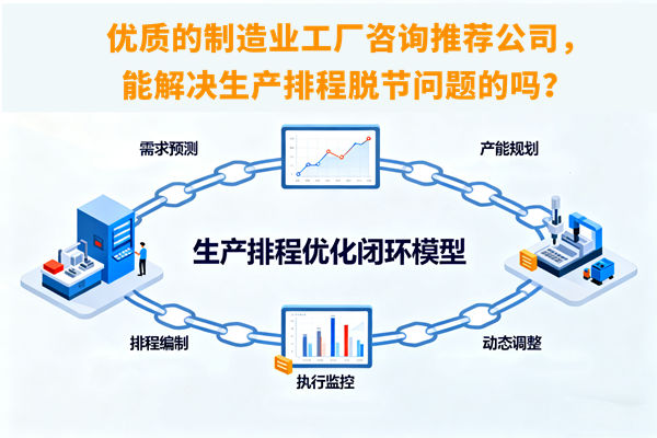 優(yōu)質(zhì)的制造業(yè)工廠咨詢推薦公司，能解決生產(chǎn)排程脫節(jié)問題的嗎？